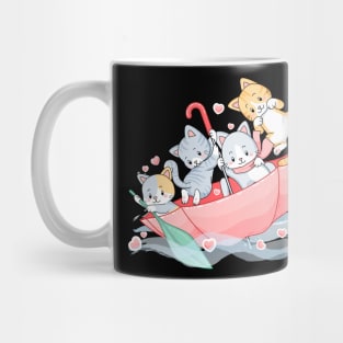 Sugar Glider Rainy Day With Umbrella Mug